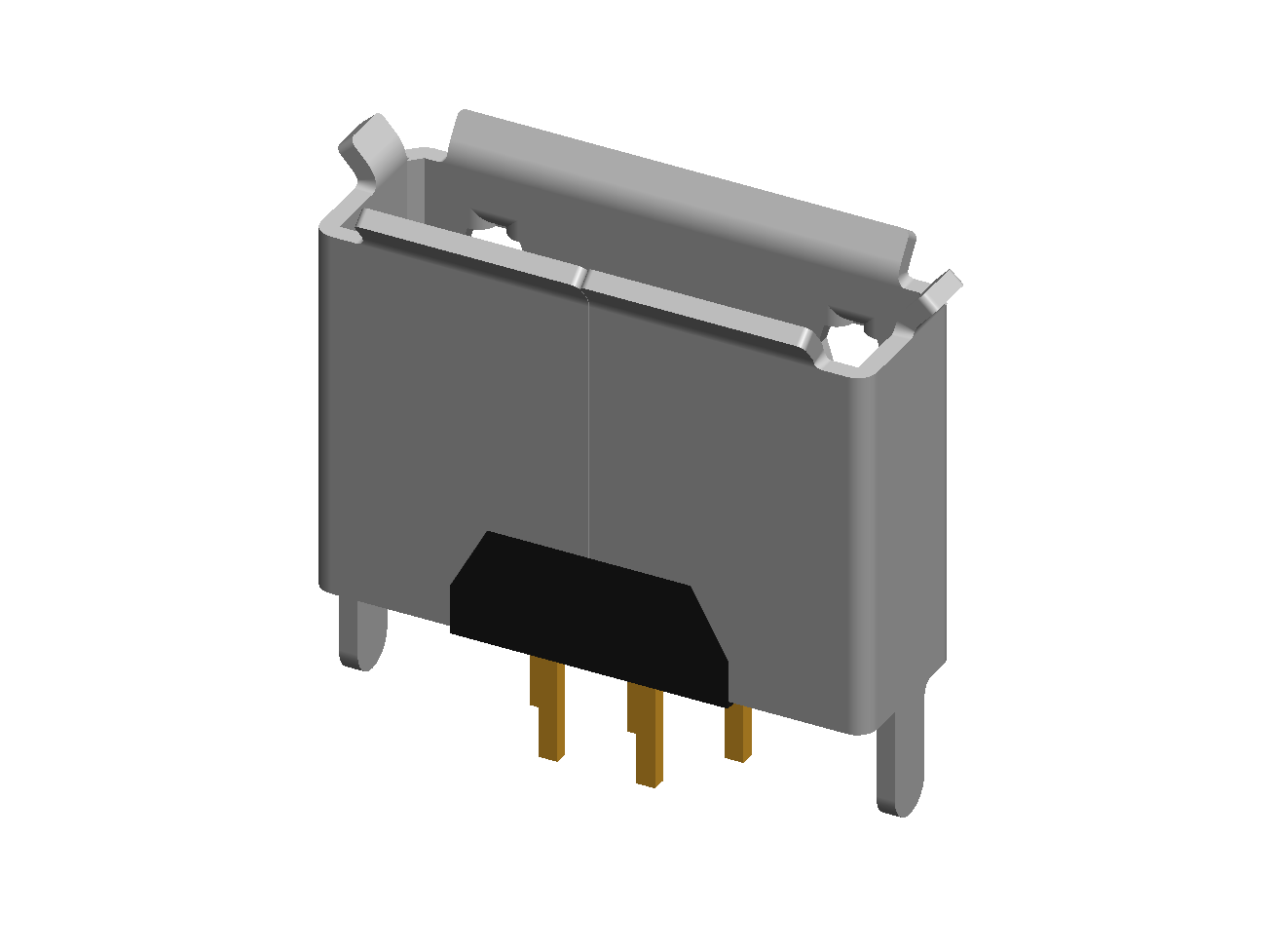 ENG_COM_USB_MICRO_TYPEAB_F_THT_V_5PIN_2SHLD_BLACK | تصویر محصول