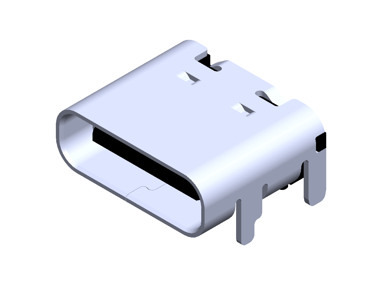ENG_CON_USB3.1_TYPEC_F_SMT_H_12PIN_4SHLD_PEG_BLACK | تصویر محصول
